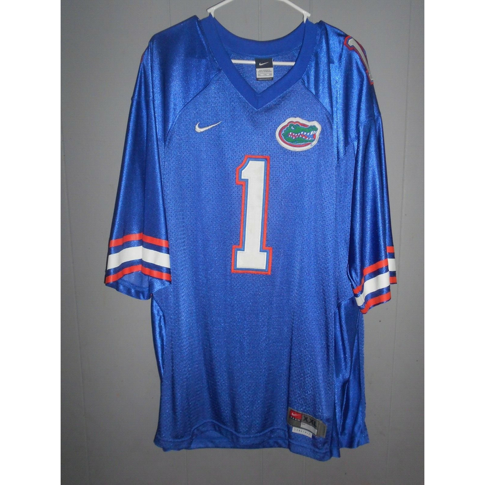 Florida Gators Team Nike #1 Blue Home Jersey Size XXL